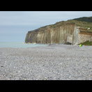 Der grobkörnige Strand von Sainte-Marguerite-sur-Mer